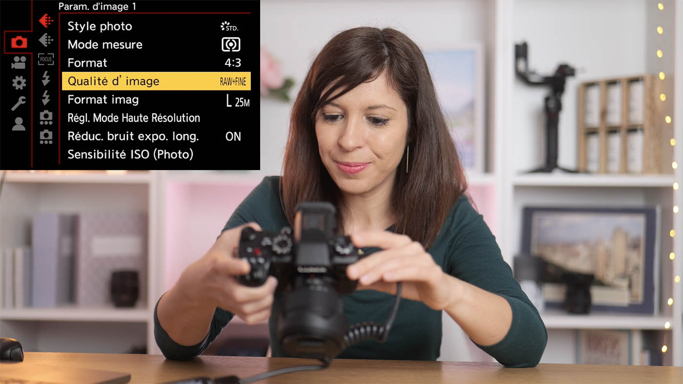Formation Lumix G9II avec Nadia